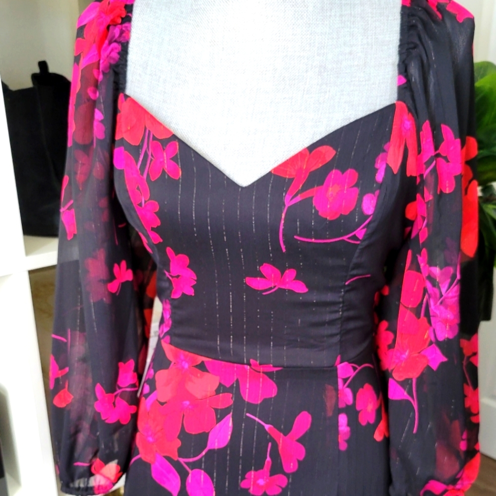 GORGEOUS LONG FLORAL DRESS